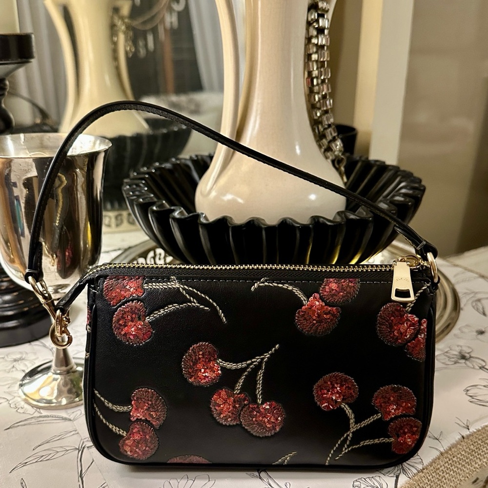 NWT | COACH Nolita 19 With Cherry Print - Picture 6 of 12
